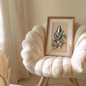 Stampa artistica del profumo Angel di Thierry Mugler: decorazione femminile per la toeletta immagine 6