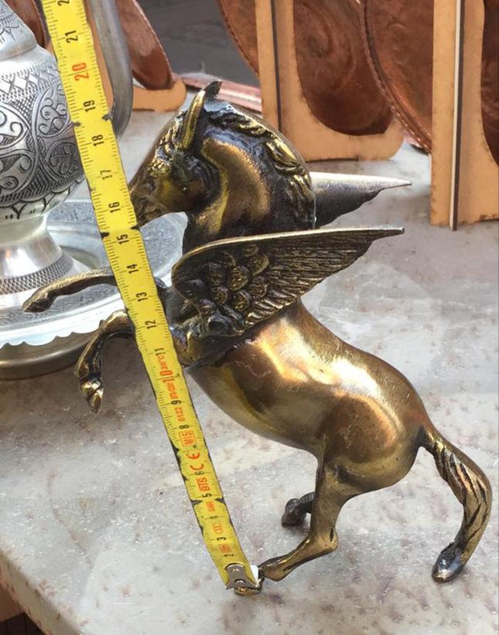 Copper Horse Sculpture Handmade Brass Horse Home Decoration Etsy