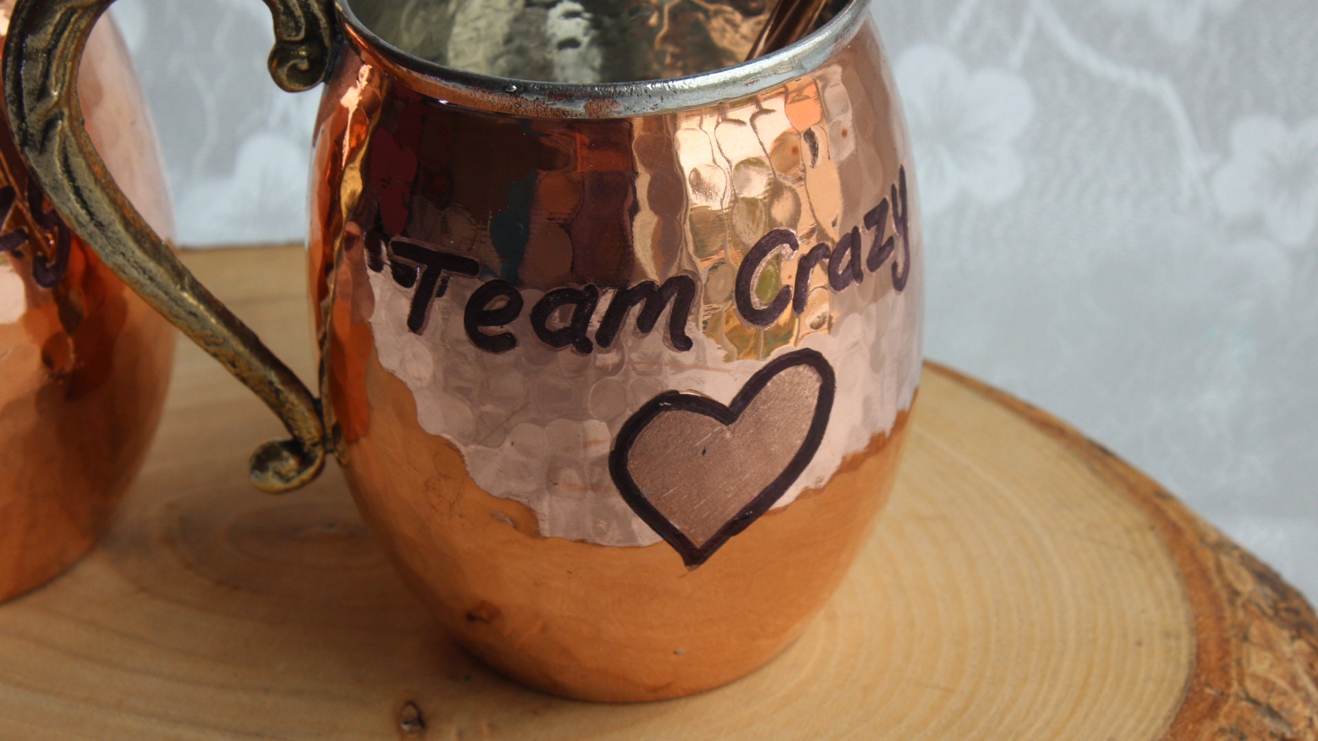 2 x Personalized Moscow Mule Mug Set Wedding Anniversary Gift Etsy