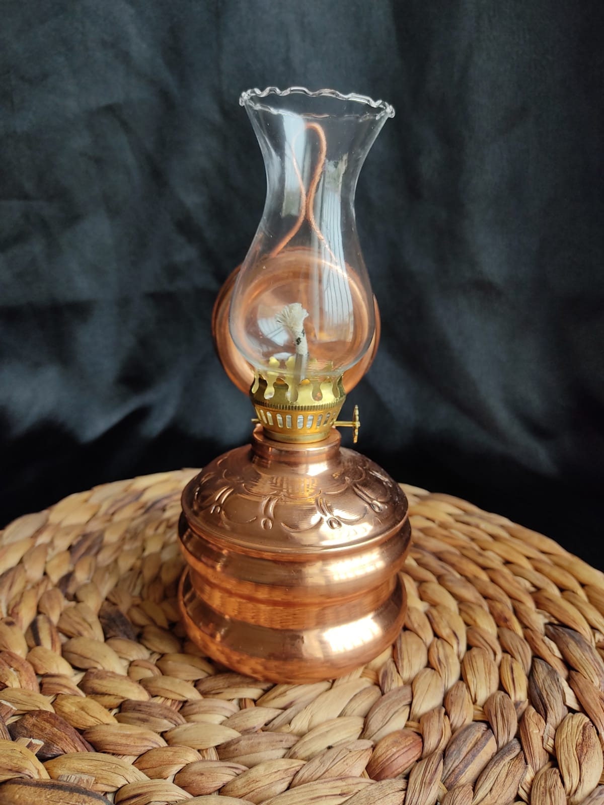 Copper Oil Lamp Home Decor Rustic Lamp Turkish Gas Lamp Etsy