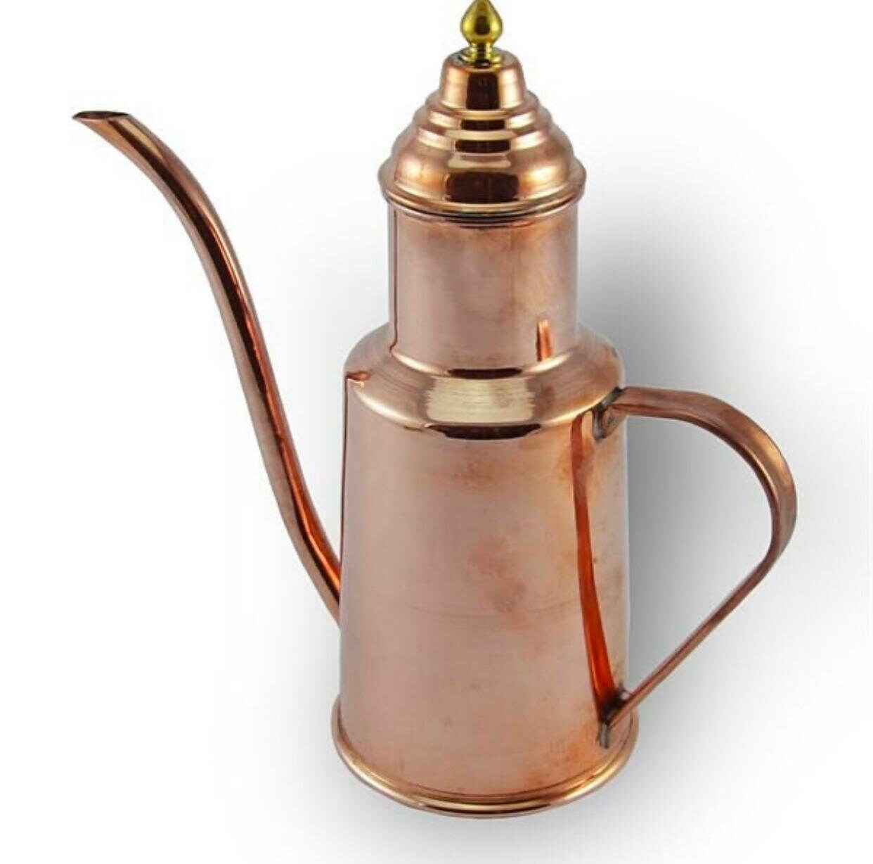 copper olive oil bottle