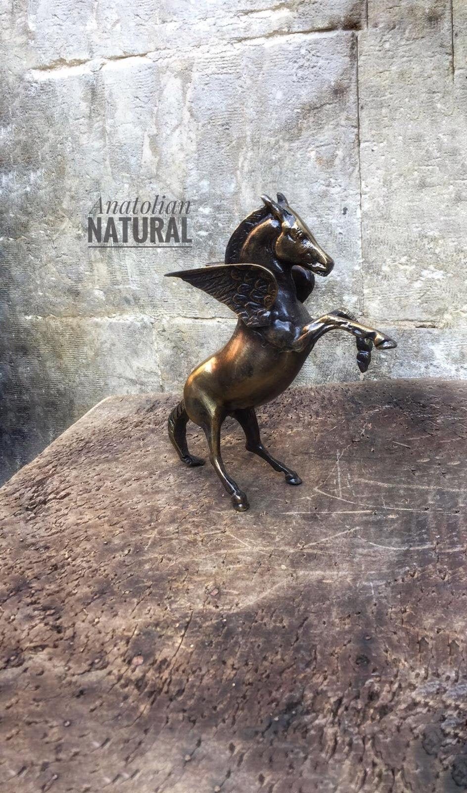 Copper Horse Sculpture Handmade Brass Horse Home Decoration Etsy