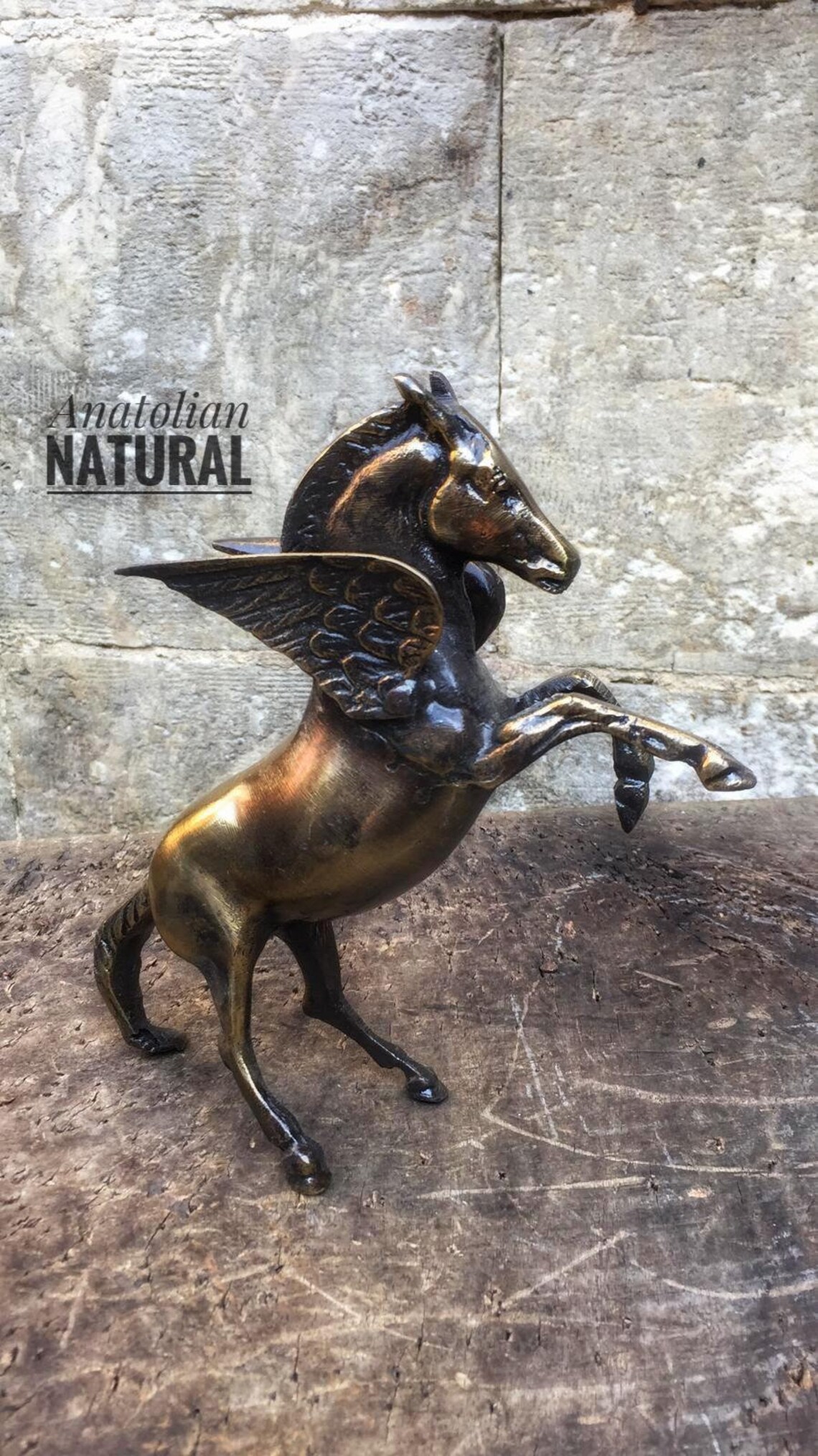 Copper Horse Sculpture Handmade Brass Horse Home Decoration Etsy