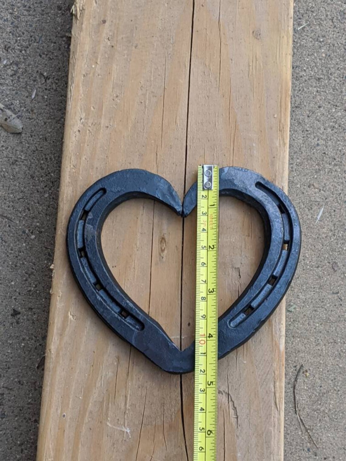 Hand Horseshoe Heart Etsy