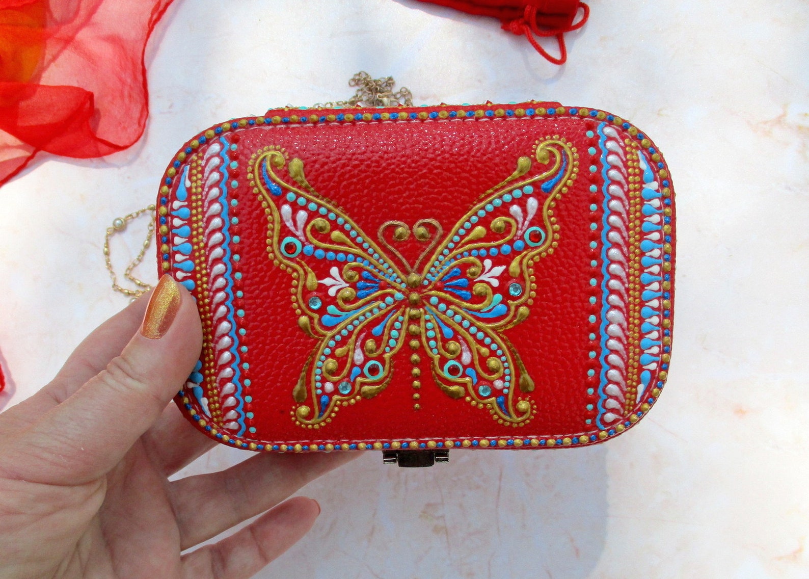 Travel jewelry case Travel accessories for women Travel Etsy