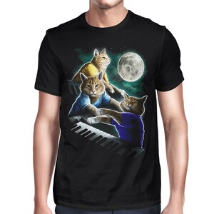 three keyboard cat moon