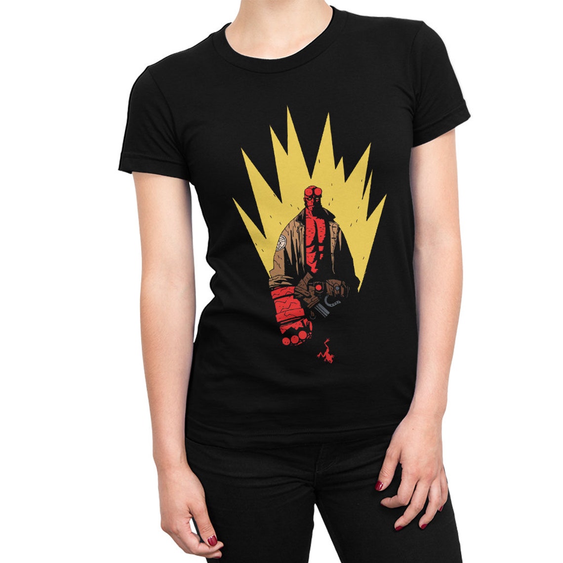Hellboy Cool T-shirt Hell Boy Graphic Men's Women's | Etsy