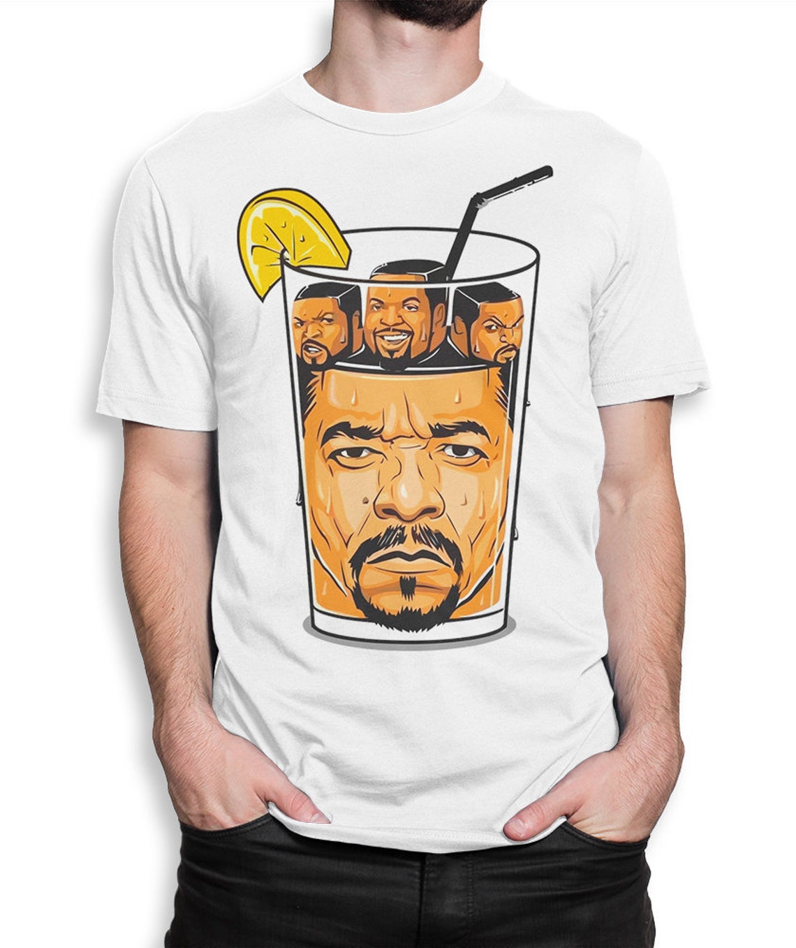 Ice Tea Ice Cube T Shirt