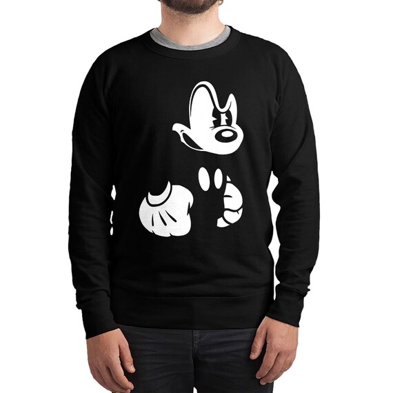 angry mickey mouse sweatshirt