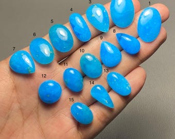 Hemimorphite Top Grade Quality Hemimorphite Cabochon Loose Gemstone For Making Jewelry Code ZL-367
