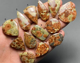 Peanut Obsidian Top Grade Quality 100% Natural Cabochon Loose Gemstone For Making Jewelry Code ZL-247