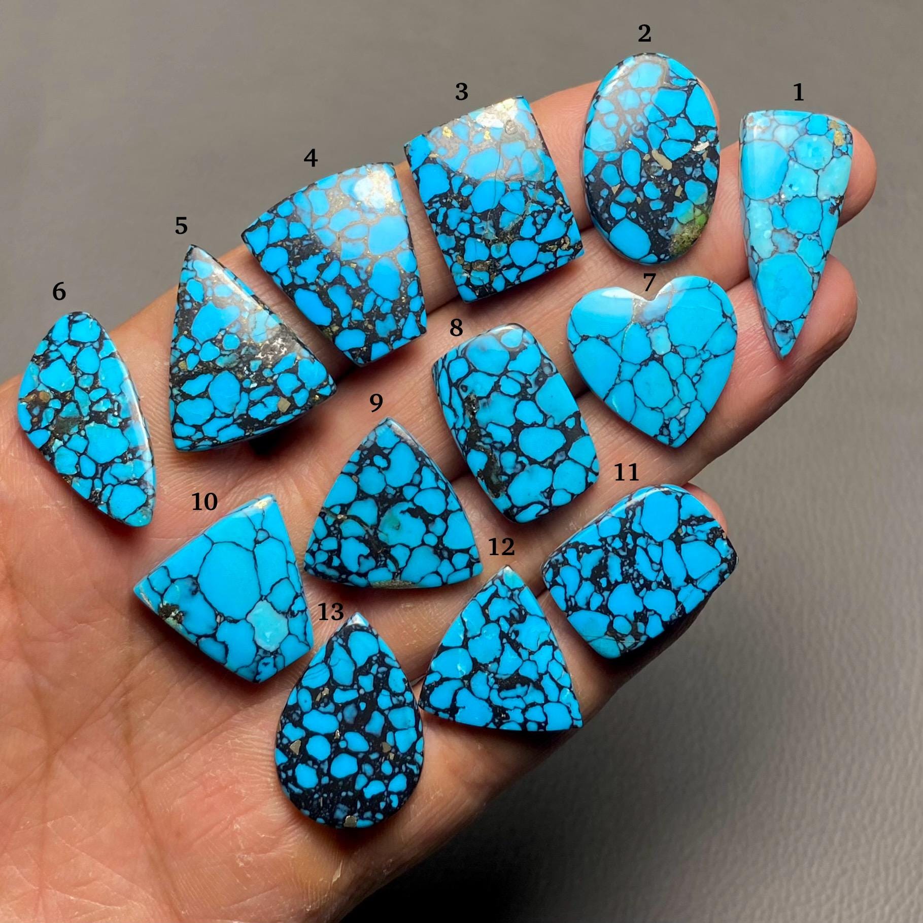 スパイダーウェブターコイズ - Etsy 日本