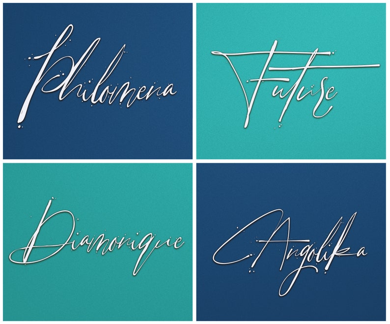 Download 7 Cute Fonts Bundle / Cupid Brush / Calligraphy ...
