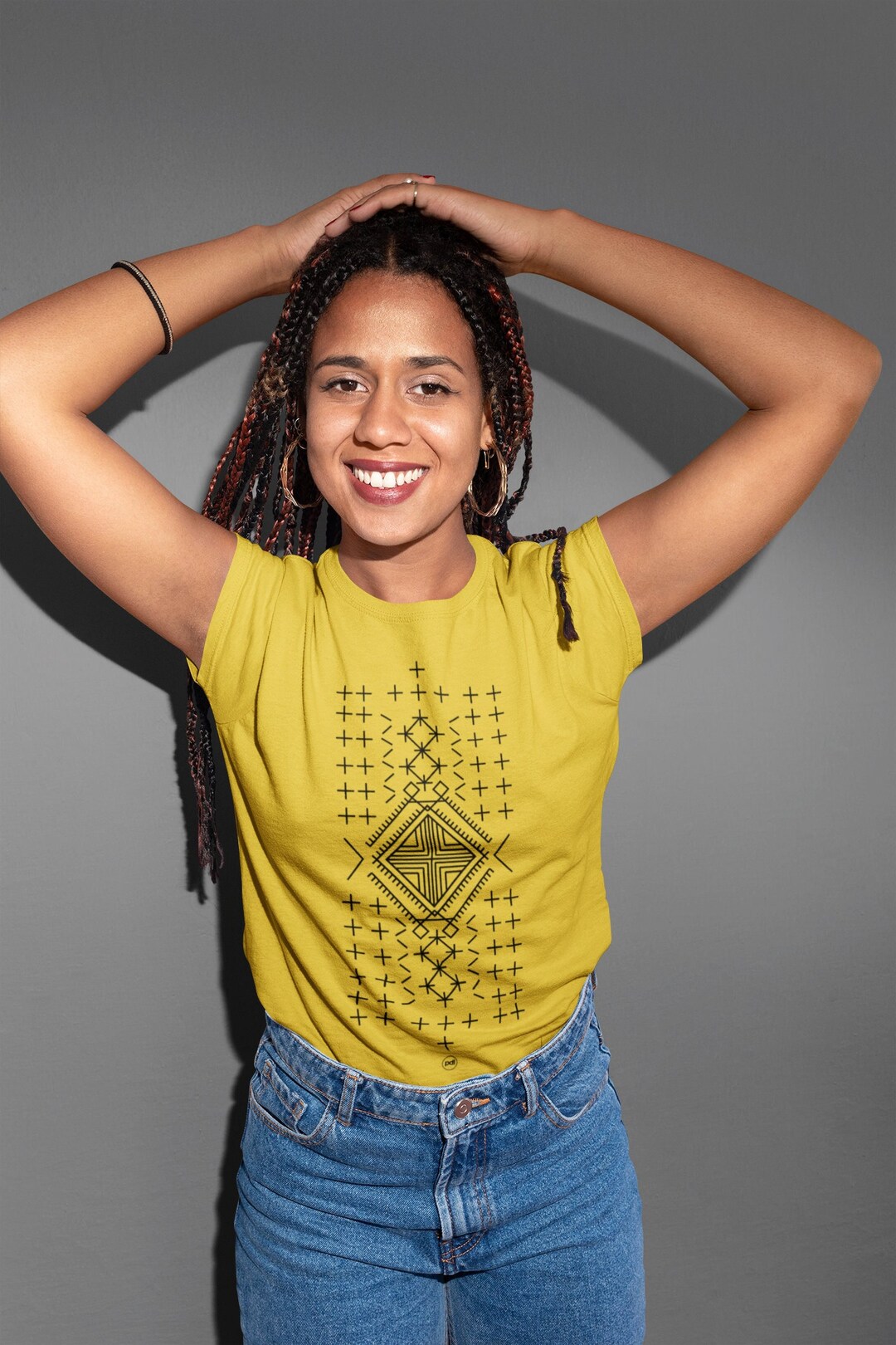 Positivity Pattern T-shirt - Etsy