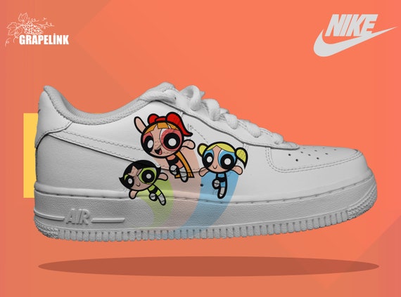 custom air force 1 powerpuff