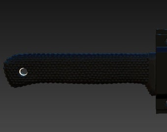 Cuchillo Deadpool de la segunda película Deadpool pierna espinilla cuchillo 3d imprimible modelo cosplay traje