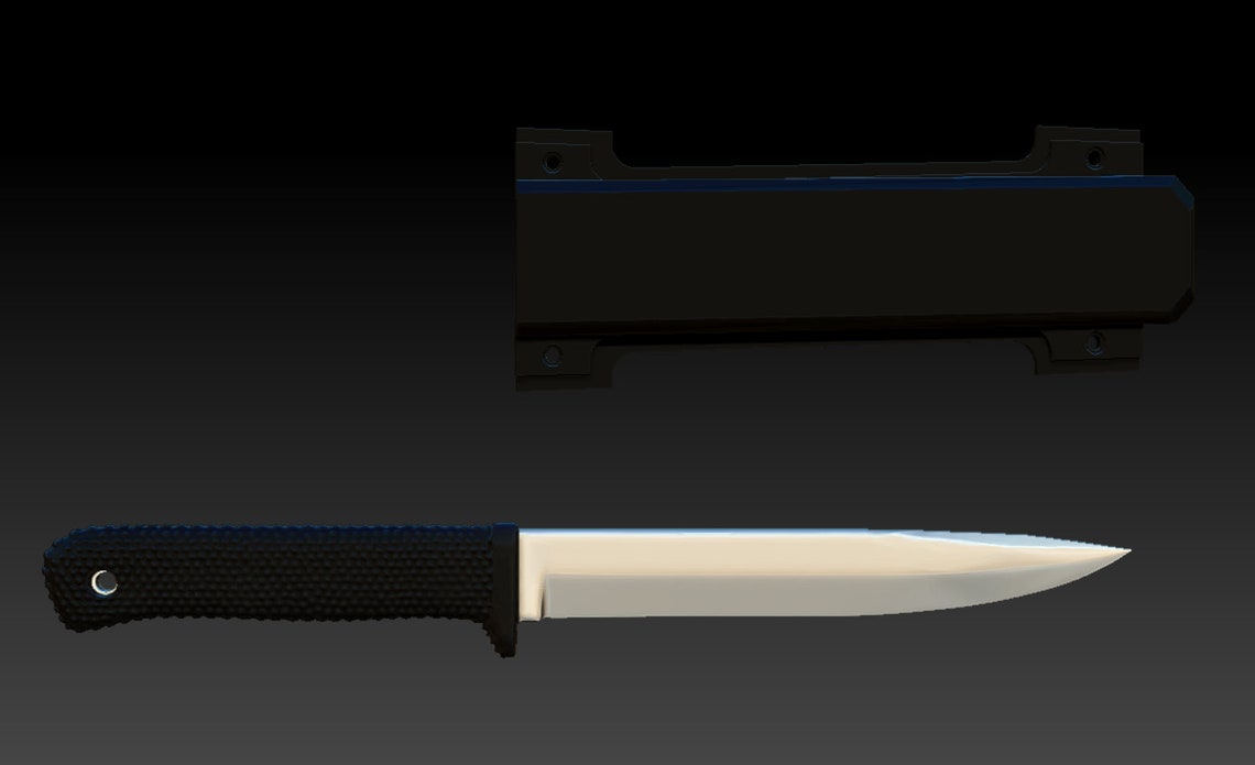 Deadpool Knife From Second Deadpool Movie Leg Shin Guard Knife 3d