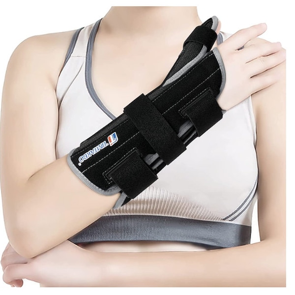 Left Hand Size SMALL TIMTAKBO Thumb Wrist Brace, Carpal Tunnel Wrist and Thumb Spica Splint