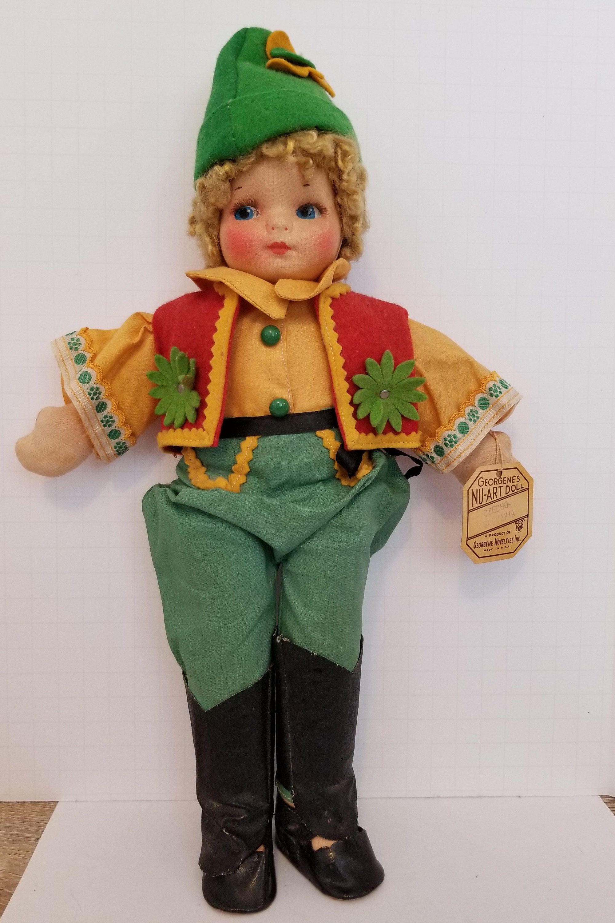 Novelties Cloth Boy Doll Etsy
