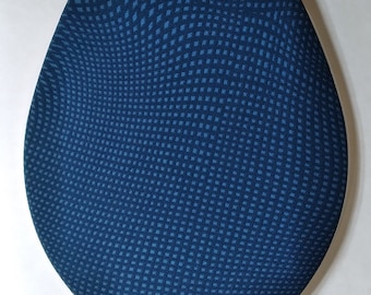 Tapa de tela para inodoro: Tamaño estándar. Ideas de baño. Decoración del baño. Decoración fácil y económica para tu baño. cubierta de la tapa del asiento del inodoro