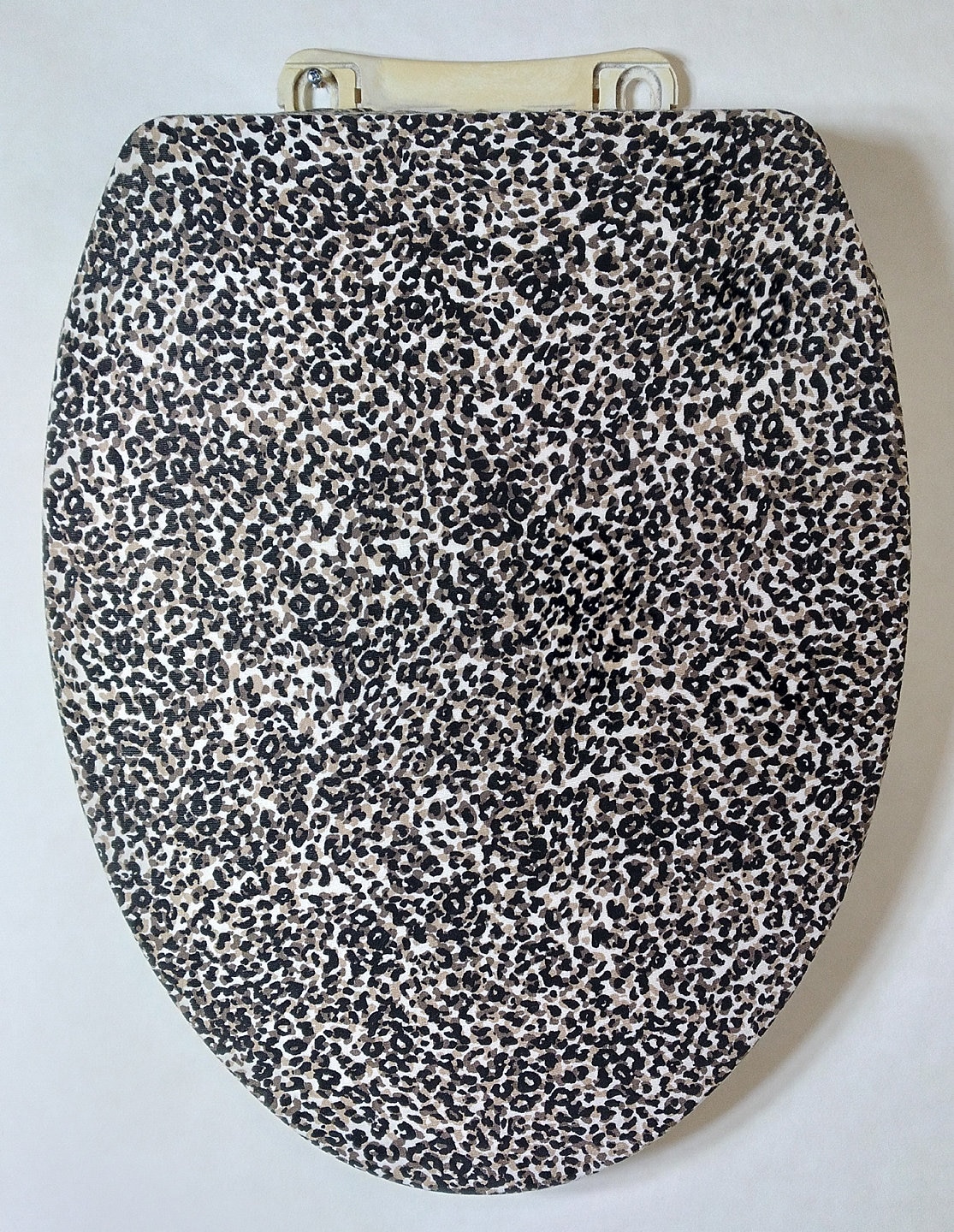 Leopard Print Toilet Seat Lid Covers: Stretchy Cloth. for - Etsy