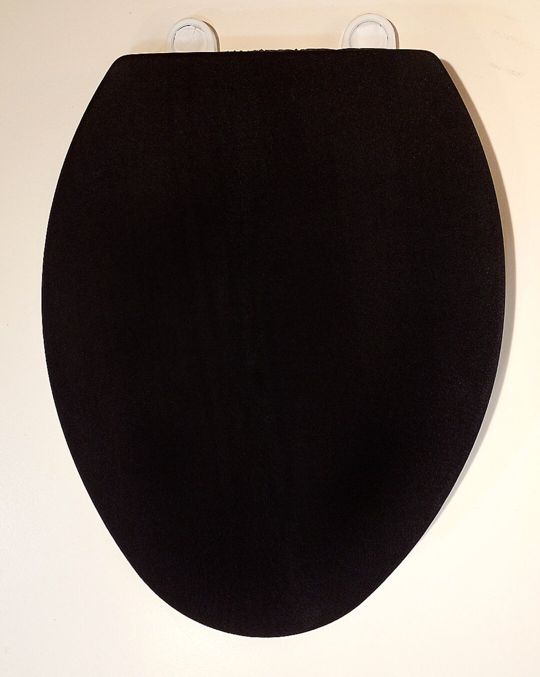 Solid Black Toilet Seat Lid Covers for Elongated Toilet Etsy