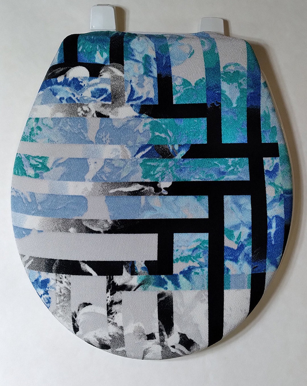 Toilet Seat Lid Cover Fabric Toilet Lid Cover. Standard Size for