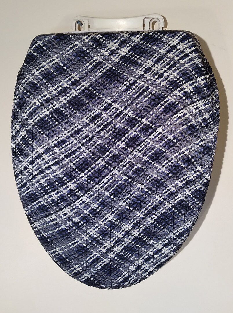 Unique Designer Bathroom Toilet Lid Covers Bathroom Remodel Etsy