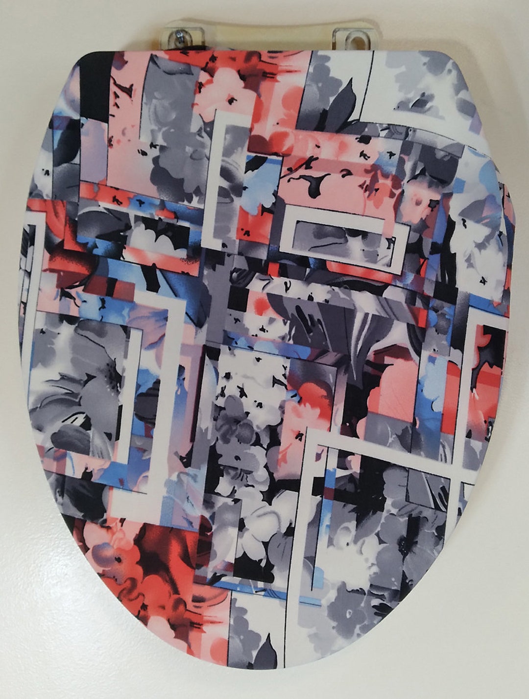 Toilet Seat Lid Covers for Elongated Toilet. Fun Easy Etsy