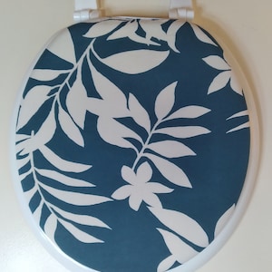 Toilet Seat Lid Cover : Aqua Green/blue Elegant Bathroom ideas for small bathrooms