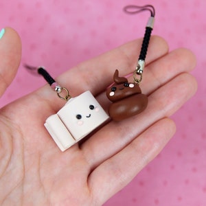 Poo and Toilet Paper Keychain Set, Gift for Boyfriend, Couple Keychain ...