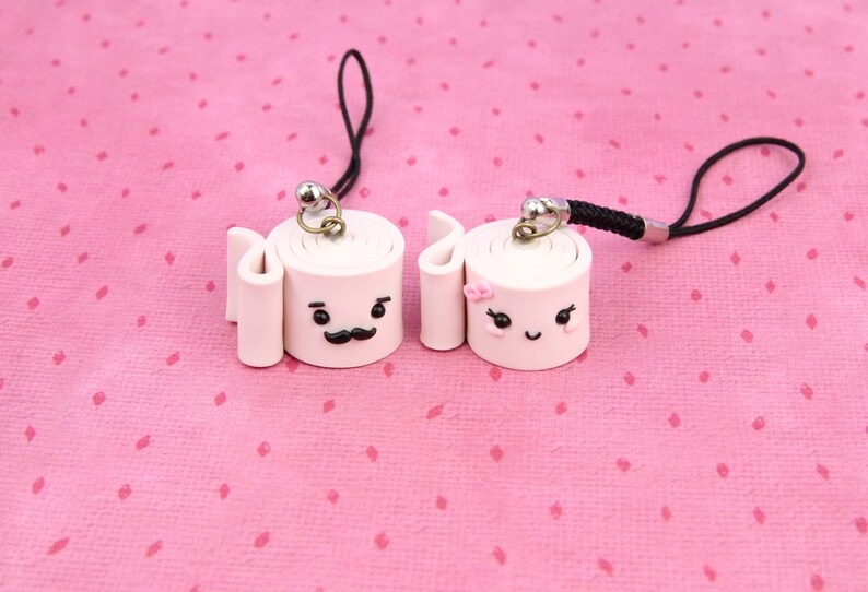 Mr. and Mrs. Toilet Paper Keychain Set Gift for Boyfriend Etsy