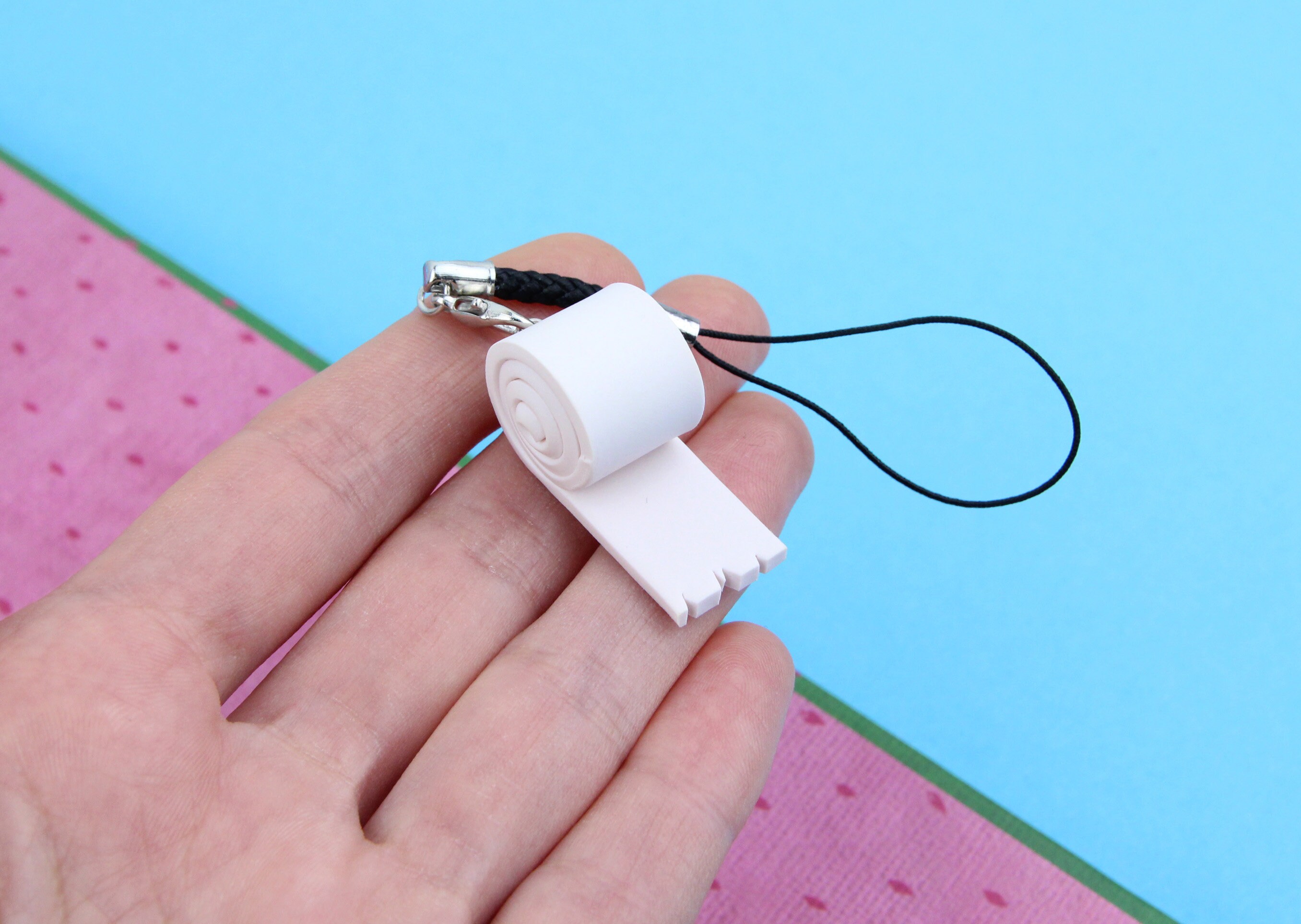 Toilet Paper Necklace Funny Jewelry Toilet Paper Roll Etsy