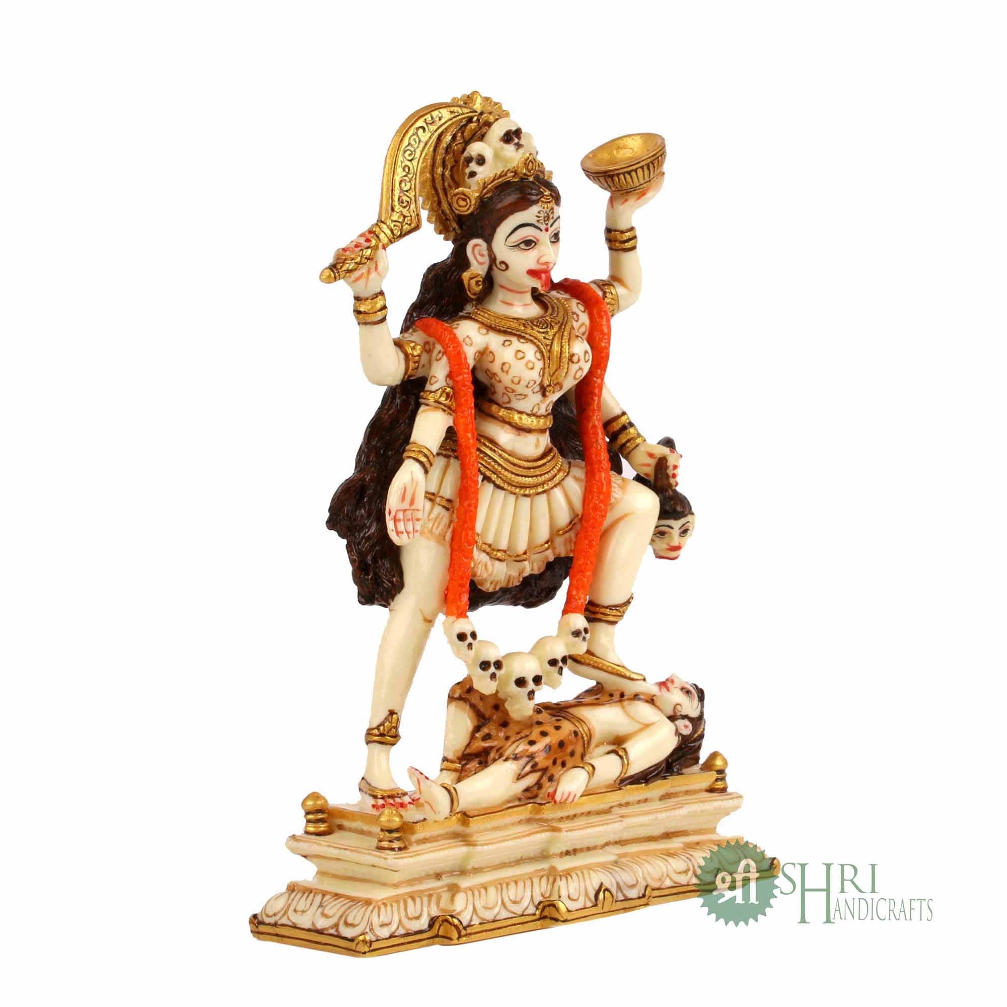 Kali Statue Goddess Kali Statue 19 CM Parvati Durga Etsy