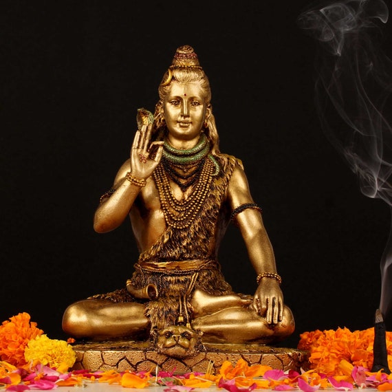 シヴァ像 #シヴァ神像 #マハデヴァ像 #トリシュル #ヒンドゥー教の神