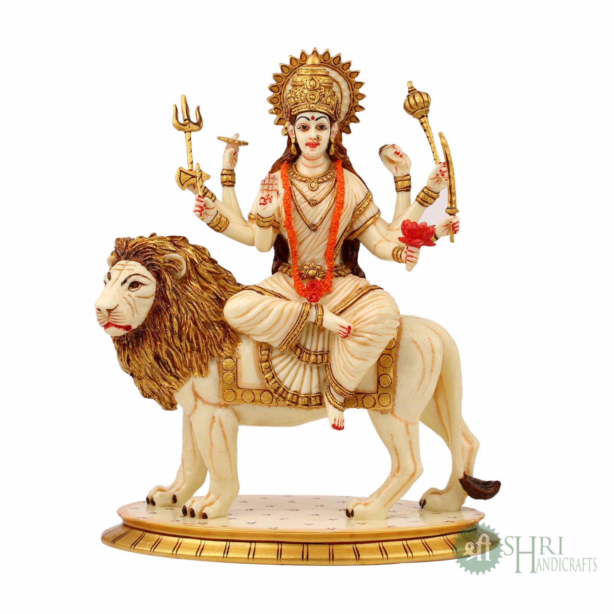 Durga Statue Goddess Durga Statue 26CM Parvati Statue Devi Etsy