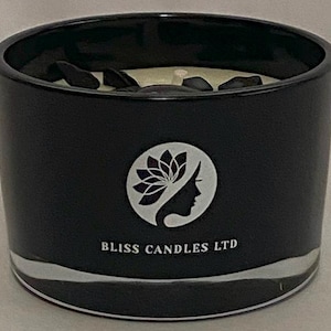 Sandalwood Scented Crystal Soy Wax Candle