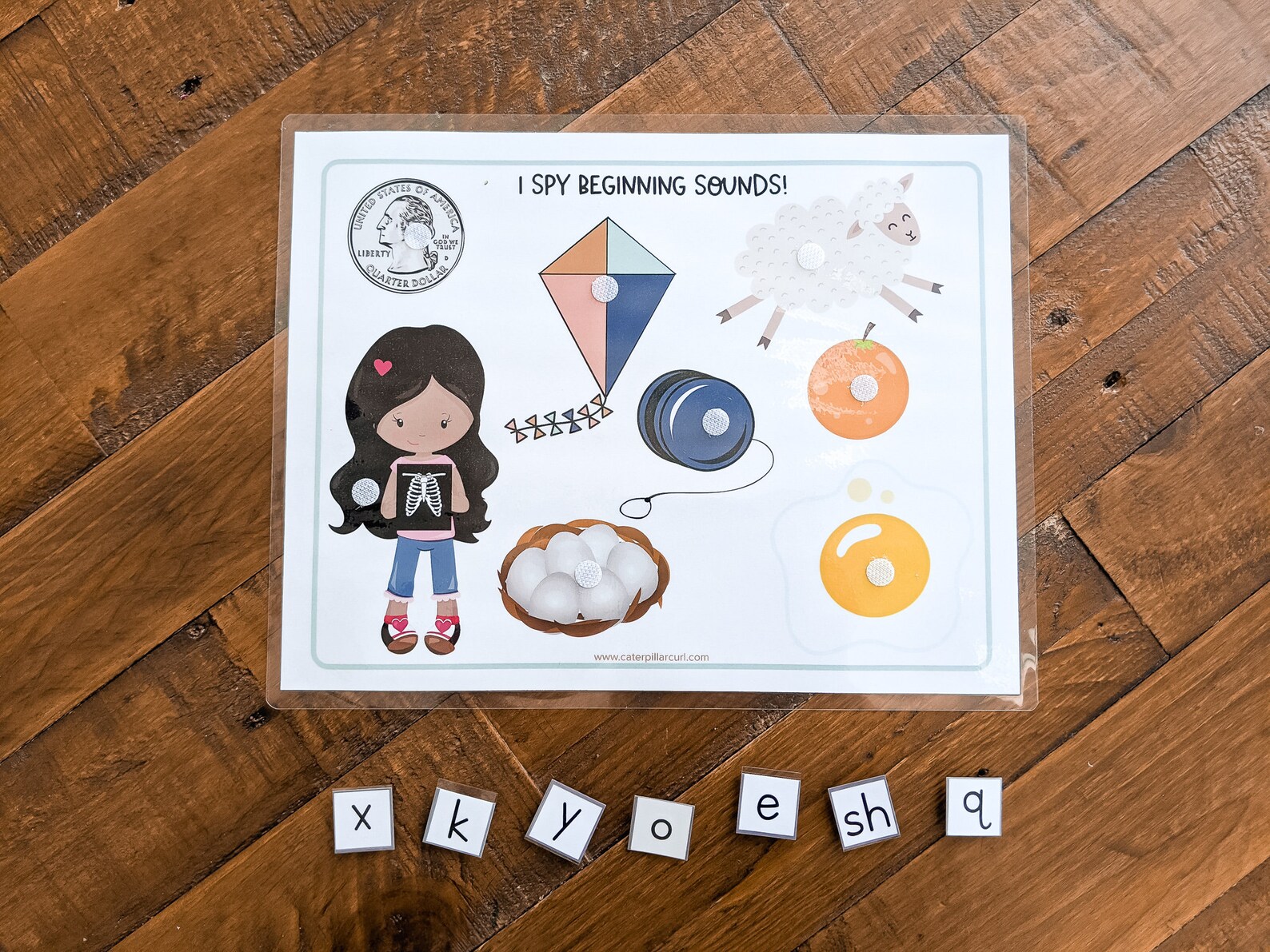 I SPY Beginning Sounds Phonemic Awareness Printable Alphabet Game ...