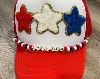 Patriotic Trucker Hat!!