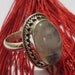 Moonstone ring Handmade Ring 92.5 % sterling silver ring image 0