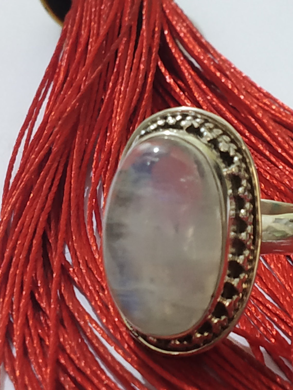 Buy Moonstone Ring Handmade Ring 92.5 Sterling Silver Ring Online in