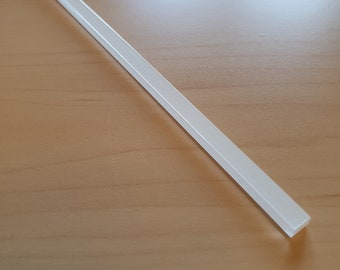 Clear acrylic sticks for craft projects, cake toppers blanks