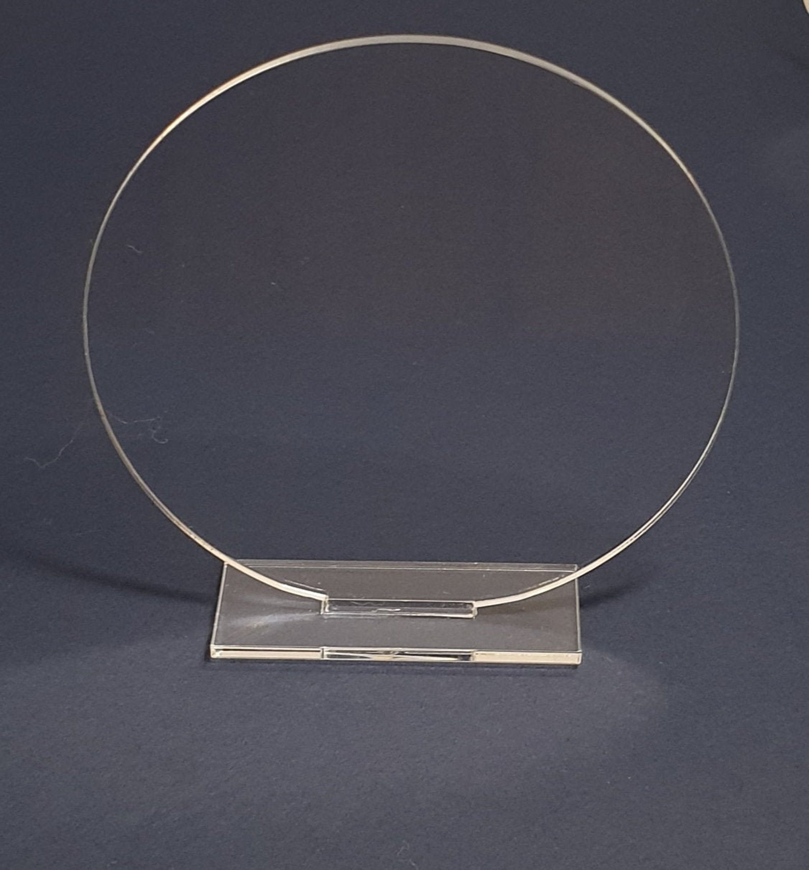 Blank Plaque With Stand. Clear Acrylic. Various Shapes & Etsy