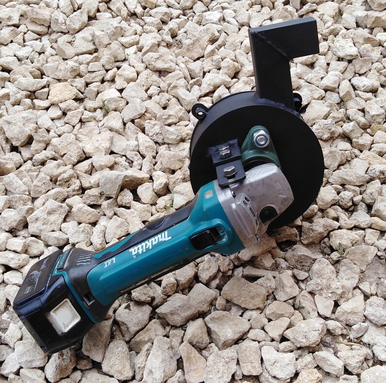 Portable Rock Crusher Glass Crusher Powered by Angle Grinder Etsy