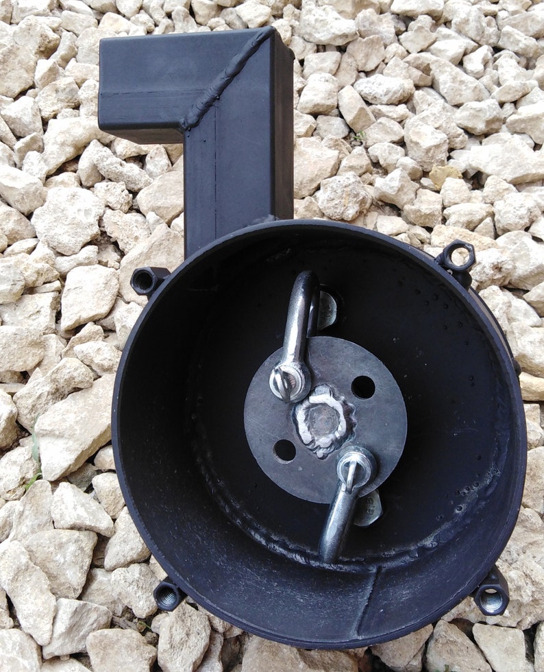 Portable Rock Crusher Glass Crusher Powered by Angle Grinder Etsy