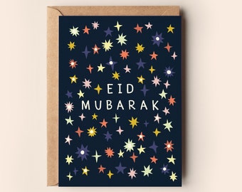 Eid Mubarak Karte | Eid Karten Feier Islamisch Muslim Islam Grußkarten