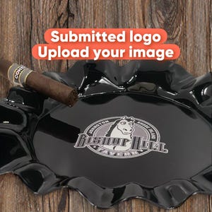 Personalized Ashtray: Handmade Repurposed Vinyl Record