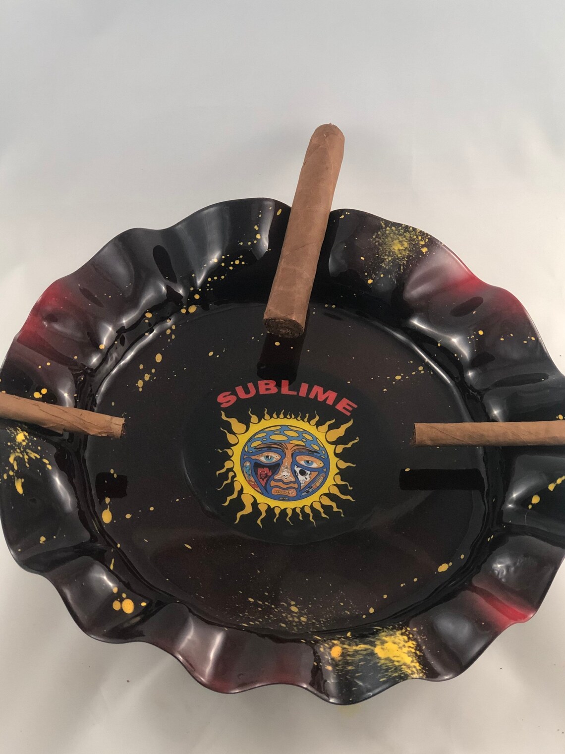 Sublime Ashtray Rolling Tray Decor Etsy
