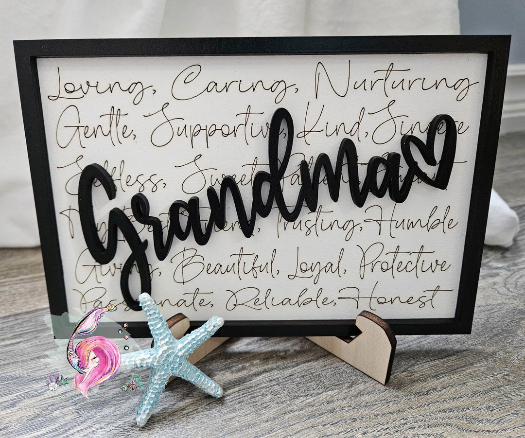 Grandma Sign, Mothers Day Sign 2023, Loving Mothers's Day Saying