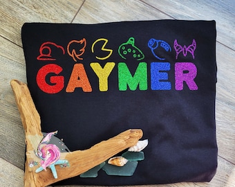 Gaymer Pride Shirt, Gay Gamer Shirt, Gay Pride Shirt, Love Is Love, Rainbow Pride Shirt, LGBTQ Shirt, Pride Shirt, Rainbow Pride, Gamer
